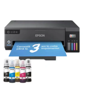 Imprimanta Inkjet CISS Epson EcoTank L11050, A3, Color, USB, Wireless, Negru