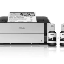 EPSON Imprimanta Inkjet EPSON EcoTank M1170, Monocrom cu Wi-Fi și Duplex, Alb/Negru - IT-Fashion.ro