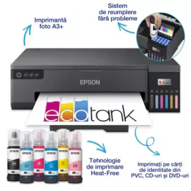 Imprimanta Inkjet Epson L18050 EcoTank A3+ cu Wi-Fi și CISS integrat