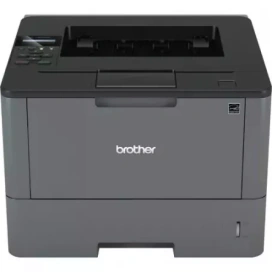 Brother Imprimanta Laser BROTHER HL-L5000D, Monocrom, A4, Duplex, USB/LAN, Tava coli: 250 coli, Grey-Black - IT-Fashion.ro