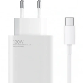 XIAOMI Incarcator retea XIAOMI BHR9462EU, 120W, 1 x USB-A, Alb + Cablu USB-C - IT-Fashion.ro
