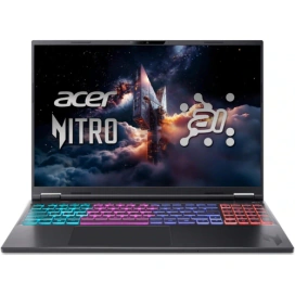 ACER Laptop Acer Nitro 16S AI AN16S-61-R4UF NH.QXVEX.008, AMD Ryzen AI 9 365, 16 inch, RAM 32GB, SSD 1TB, nVidia GeForce RTX 5070 8GB, Fara sistem de operare, Obsidian Black - IT-Fashion.ro