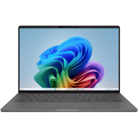 ASUS Laptop ASUS Zenbook A14 UX3407NA-QD099W, Qualcomm Snapdragon X2 Elite X2E-88-100, 14 inch, RAM 32GB, SSD 1TB, Qualcomm Adreno, Windows 11, Iceland Gray - IT-Fashion.ro