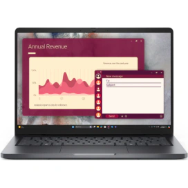 Dell Laptop Dell Pro 14 PC14250 BTO016_PC14250_EMEA, Intel Core 7 150U, 14 inch, RAM 16GB, SSD 512GB, Intel Graphics, Windows 11 Pro, Magnetite - IT-Fashion.ro