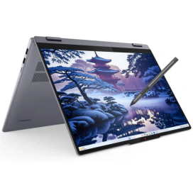 Lenovo Laptop 2-in-1 Lenovo IdeaPad 5 16IAL10 83KS001LRM, Intel Core Ultra 5 225U, 16 inch, RAM 16GB, SSD 512GB, Intel Graphics, Windows 11, Luna Grey - IT-Fashion.ro
