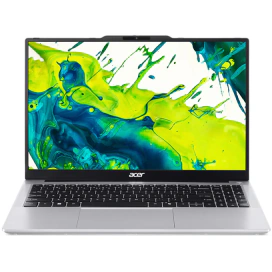 ACER Laptop Acer 15.6inch Aspire Lite 15 NX.DGCEX.007, FHD IPS, Procesor Intel® Core™ 5 120U, 16GB DDR4, 512GB SSD, Intel Graphics, Fara sistem de operare, Light Silver - IT-Fashion.ro