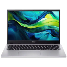 ACER Laptop Acer Aspire Go 15 AG15-71P-58WM NX.JDCEX.002, Intel Core i5-1334U, 15.6 inch, RAM 16GB, SSD 512GB, Intel Iris Xe Graphics, Fara sistem de operare, Pure Silver - IT-Fashion.ro