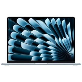 Apple Laptop Apple MacBook Air 15 with Liquid Retina (2025) Z1HF000EV, Apple M4 Deca Core, 15.3 inch, RAM 32GB, SSD 512GB, Apple M4 10-core Graphics, INT KB, macOS Sequoia, Sky Blue - IT-Fashion.ro