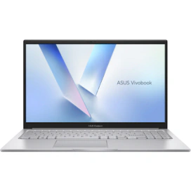 ASUS Laptop ASUS Vivobook 15 X1504MA-BQ117, Intel Core 5 120U, 15.6 inch, RAM 16GB, SSD 1TB, Intel Graphics, Fara sistem de operare, Cool Silver - IT-Fashion.ro