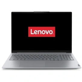 Lenovo Laptop Lenovo ThinkBook 16 G8 IAL 21SK00FQRI, Intel Core Ultra 5 135H, 16 inch, RAM 16GB, SSD 512GB, Intel Arc Graphics, Fara sistem de operare, Arctic Grey - IT-Fashion.ro
