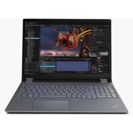 Lenovo Laptop Lenovo ThinkPad P16 Gen 2 21FA005PRI, Intel Core i7-14700HX, 16 inch, RAM 64GB, SSD 1TB, nVidia RTX 5000 Ada 16GB, Windows 11 Pro, Storm Grey - IT-Fashion.ro