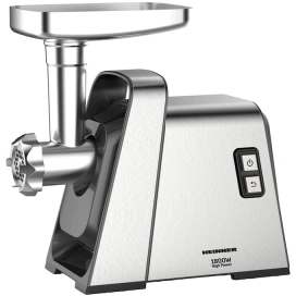 HEINNER Mașină de tocat carne Heinner MG-Y1800X, 1800W, 3 site de tăiere, 2 kg/min, Inox - IT-Fashion.ro