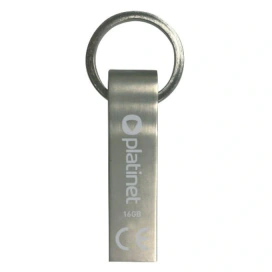 Platinet Memorie USB PLATINET PMFMK16, 16 GB, USB 2.0, Argintiu - IT-Fashion.ro