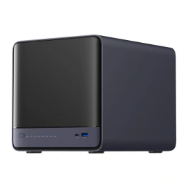 MINISFORUM Mini PC Minis Forum NAS N5 Air N5A16-64, Procesor AMD Ryzen 7 H255 3.8GHz Hawk Point, 16GB RAM, 64GB SSD, Radeon 780M, Fara sistem de operare - IT-Fashion.ro