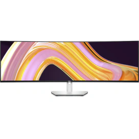 Dell Monitor Curbat DELL UltraSharp U4924DW, 49" Dual QHD, 60 Hz, 5 ms, Black/Silver - IT-Fashion.ro