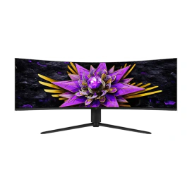TCL Monitor Gaming Curbat LED TCL 57R94, 57" DUHD QD-Mini LED, 120 Hz, 1 ms, White - IT-Fashion.ro