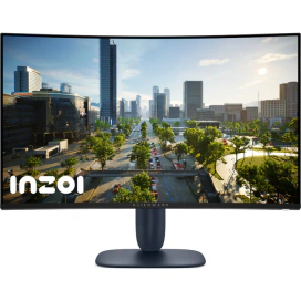 Dell Monitor Gaming LED Curbat DELL Alienware AW3225DM, 31.5 inch QHD, 180 Hz, 5 ms, Black - IT-Fashion.ro