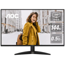 AOC Monitor LED AOC Q27B36X, 27" QHD, 144 Hz, 0.5 ms, Black - IT-Fashion.ro