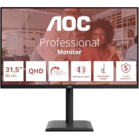 AOC Monitor LED AOC Q32E4U, 31.5" QHD, 100 Hz, 4 ms, Black - IT-Fashion.ro