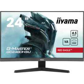 Iiyama Monitor LED Gaming Curbat IIYAMA Red Eagle G-MASTER GC2480HSU-B1, 23.6'' Full HD, 180Hz, Negru - IT-Fashion.ro