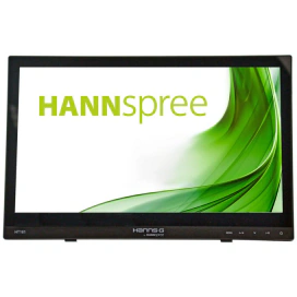 HannSpree Monitor LED HANNSPREE HT161HNB, Touchscreen, 15.6'' WXGA, 12 ms, 60 Hz, Negru - IT-Fashion.ro