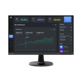 Lenovo Monitor LED LENOVO C24-40 63DCKAR6EU, 23.8" Full HD, 75 Hz, 4 ms, Black - IT-Fashion.ro