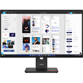 Lenovo Monitor LED LENOVO ThinkVision T32UD-40 64B0GAT1EU, 31.5" UHD, 60 Hz, 4 ms, Black - IT-Fashion.ro