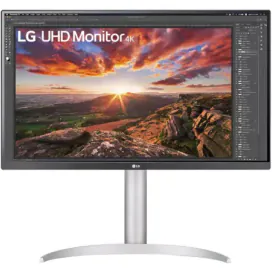 LG Monitor LED LG 27UP850K-W.AEU, 27" UHD, IPS, 5 ms, 60 Hz, Black/Silver - IT-Fashion.ro