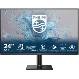 PHILIPS Monitor LED PHILIPS 24E2N1110/00, 23.8" Full HD, 120 Hz, 1 ms, Black - IT-Fashion.ro