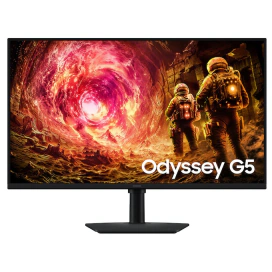 SAMSUNG Monitor LED SAMSUNG Gaming Odyssey G5 G50F LS32FG502EUXEN, 31.5 inch, QHD, IPS, 1 ms, 180 Hz, Black - IT-Fashion.ro