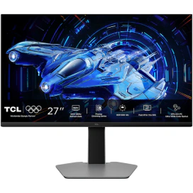 TCL Monitor LED TCL Gaming 27G64, 27 inch, QHD VA, 1 ms, 180 Hz, HDR, Gray - IT-Fashion.ro