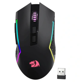 Redragon Mouse gaming wireless REDRAGON Trident M693, 8000 dpi, Optic, RGB, Black - IT-Fashion.ro