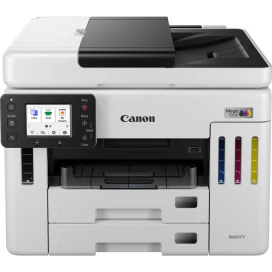 Canon Multifuncțională Jet CANON MAXIFY GX7140, InkJet CISS, Color, A4, Duplex, Retea, Wi-Fi, Fax, Alb - IT-Fashion.ro