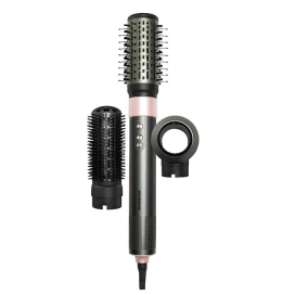 HEINNER Aparat de coafat HEINNER HAS-Y15BLDC-GY3, 1500 W, Ceramic, 3 trepte de temperatura, 3 trepte de viteza, Negru/Roz - IT-Fashion.ro