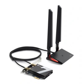 TP-LINK Placa de retea wireless TP-LINK Archer TBE550E, PCI Express x1, Black - IT-Fashion.ro