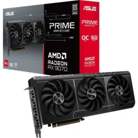 ASUS Placa video ASUS AMD Radeon RX 9070 PRIME OC 16 GB 90YV0LI1-M0NA00, GDDR6, 256 bit - IT-Fashion.ro