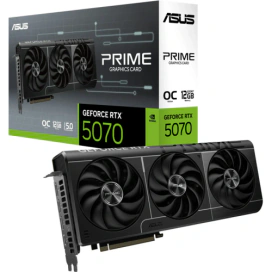 ASUS Placa video ASUS nVidia GeForce RTX 5070 PRIME OC 12 GB 90YV0M10-M0NA00, GDDR7, 192 bit - IT-Fashion.ro