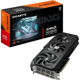 GIGABYTE Placa video Gigabyte AMD Radeon RX 9070 GAMING 16GB GV-R9070GAMING-16GD, GDDR6, 256 bit - IT-Fashion.ro