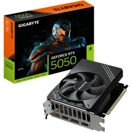 GIGABYTE Placa video Gigabyte nVidia GeForce RTX 5050 D6 8G N5050D6-8GD, GDDR6, 128 bit - IT-Fashion.ro