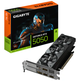 GIGABYTE Placa video Gigabyte nVidia GeForce RTX 5050 Low Profile OC 8GB GV-N5050OC-8GL, GDDR6, 128 bit - IT-Fashion.ro