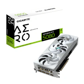 GIGABYTE Placa video Gigabyte nVidia GeForce RTX 5080 AERO OC SFF 16 GB GV-N5080AERO OC-16GD, GDDR7, 256 bit - IT-Fashion.ro