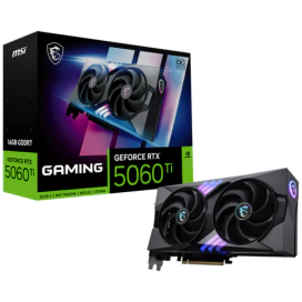 MSI Placa video MSI nVidia GeForce RTX 5060 Ti GAMING OC 16GB GEFORCE RTX 5060 TI 16G GAMING OC, GDDR7, 128 bit - IT-Fashion.ro