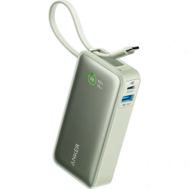 Anker Baterie externa ANKER Nano 545, 10000 mAh, 1x USB, 1x USB-C, 30W, Green - IT-Fashion.ro
