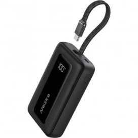 Anker Baterie Externa ANKER Zolo, 10000mAh, 30W, QC + PD, 1 x USB-A - 2 x USB-C, Black - IT-Fashion.ro