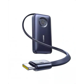 Baseus Baterie Externa BASEUS EnerCore CR11, 10000mAh, 45W, PD, 2 x USB-C, Black - IT-Fashion.ro