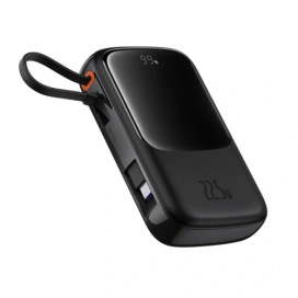 Baseus Baterie portabila BASEUS Qpow Pro+, 1 x USB-C, 10000 mAh, Black - IT-Fashion.ro