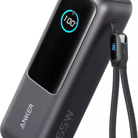 Anker Powerbank ANKER A1695H11 25000mAh 165W cu cabluri USB-C integrate, Grey - IT-Fashion.ro