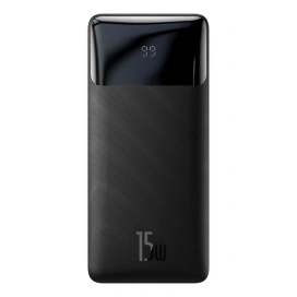 Baseus Powerbank BASEUS Bipow, 10000mAh, 2x USB-A, 1x USB-C, Black - IT-Fashion.ro
