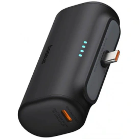 Baseus Powerbank BASEUS P10068306113-00, 5000mAh, 20W Type-C, Black - IT-Fashion.ro