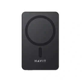 HAVIT PowerBank HAVIT PB5217-BK, 10000 mAh, 20 W, USB Type C, Black - IT-Fashion.ro